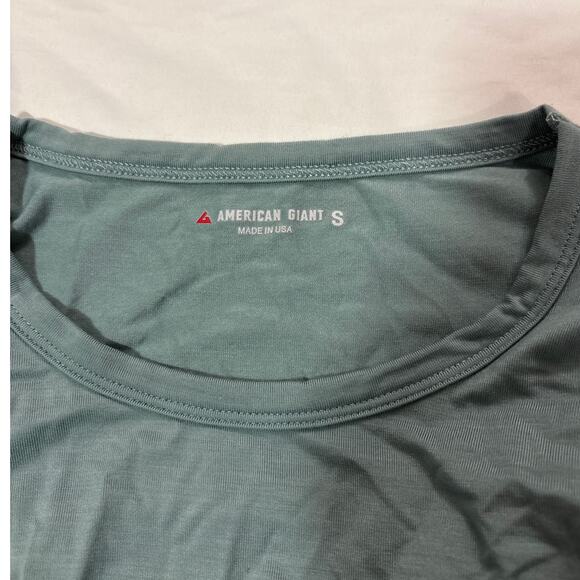 American Giant Women Small Flex Maxi Dress Soft Lightweight Pockets Comfy Basic - Picture 7 of 10